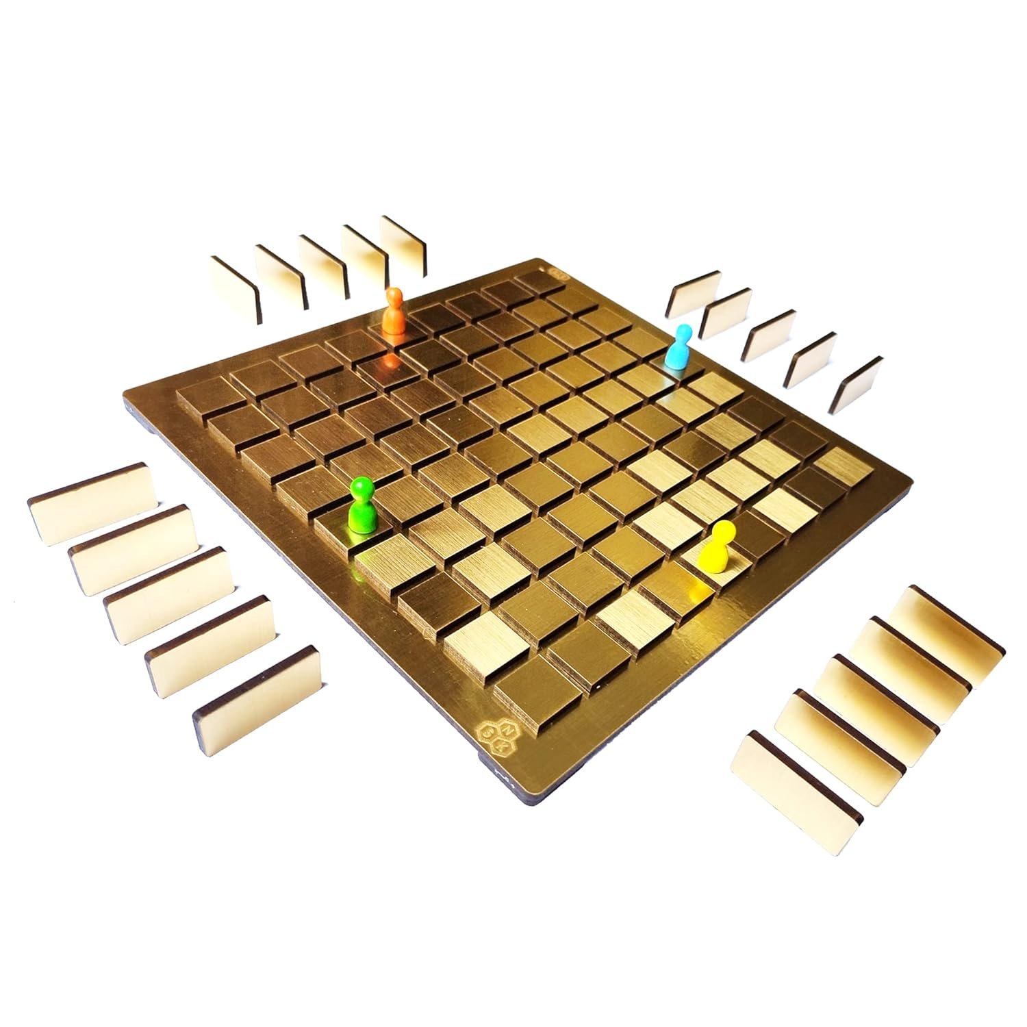 Corridor Board Game for Kids, Adults & Families | Golden Edition | 2–4 Players - Image 3